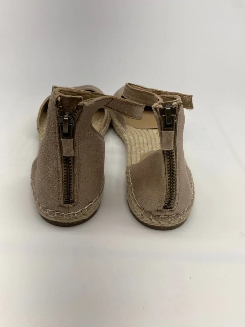 Eileen Fisher Womens Lala Rose Gold Espadrille Flat Sandal Sz 10